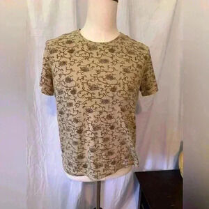 Bobbie Brooks Women’s Short Sleeve T-shirt. Size L. Poly/Corton Blend. Brown
